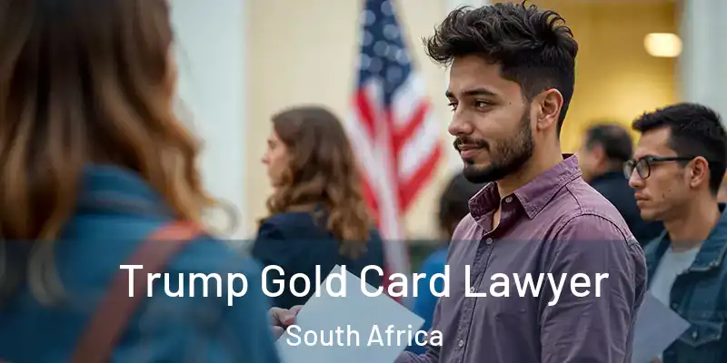 Trump Gold Card Lawyer South Africa